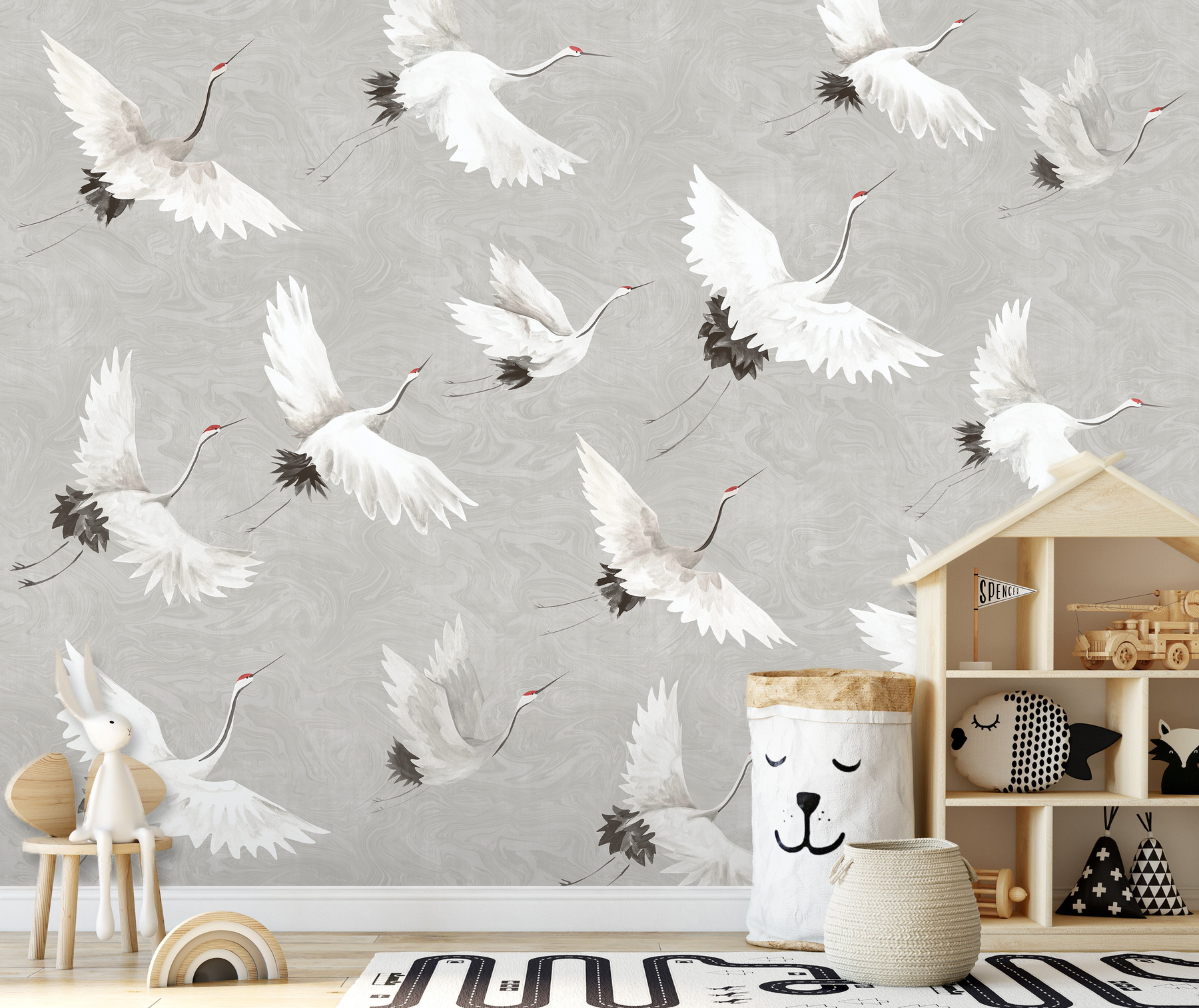 Crane wallpaper deals
