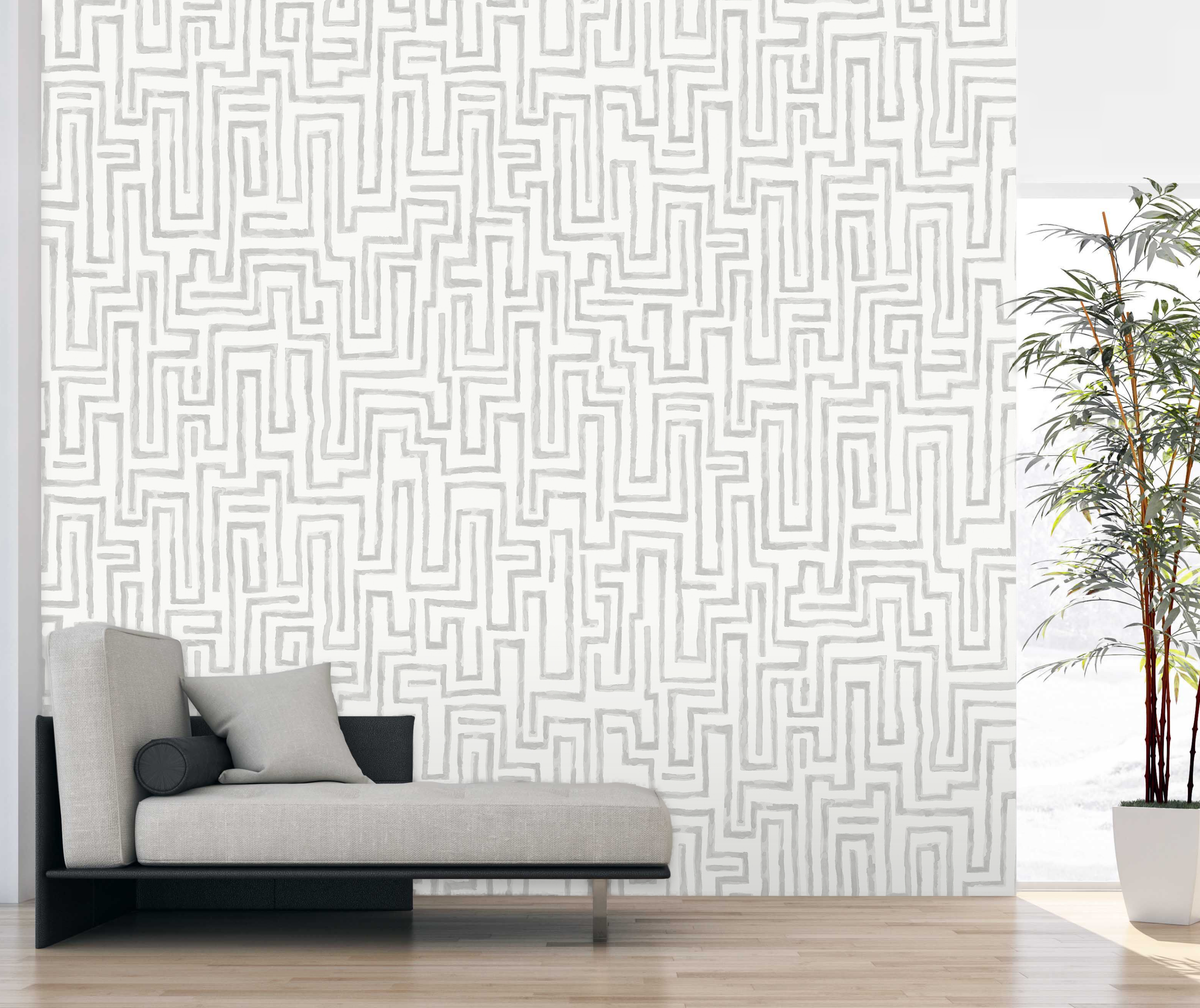 Maze Mural Wallpaper – Wallpaper | Remix Walls